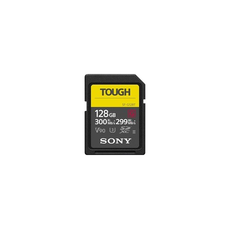 Sony SF-G Series TOUGH 128GB SDXC UHS-II Memory Card - Blazing Fast 300MB/s Speed for Ultimate Performance!